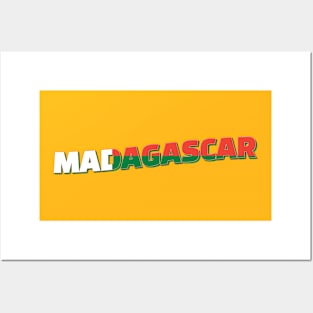 Madagascar Vintage style retro souvenir Posters and Art